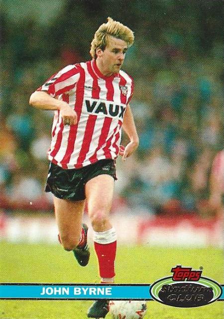 1992-93 Topps Stadium Club Premium Quality Cards English Footballers (21-40)