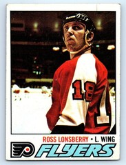 1977-78 Topps #257 Ross Lonsberry Philadelphia Flyers