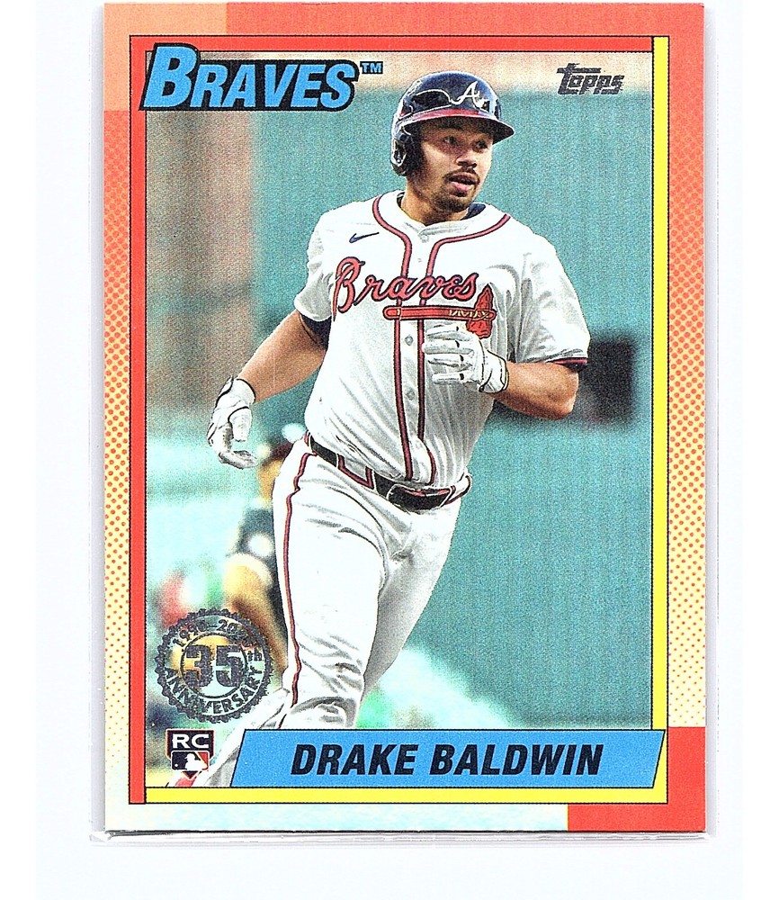 2025 Topps Update 90 Topps Baseball 35th Anniversary Drake Baldwin #U90-32 RC