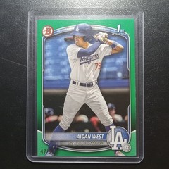 2025 Bowman Aidan West RC /99 DODGERS