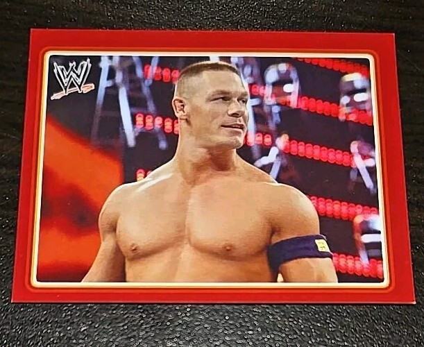2013 Topps WWE Icons Stickers #142 John Cena App 2&Prime;