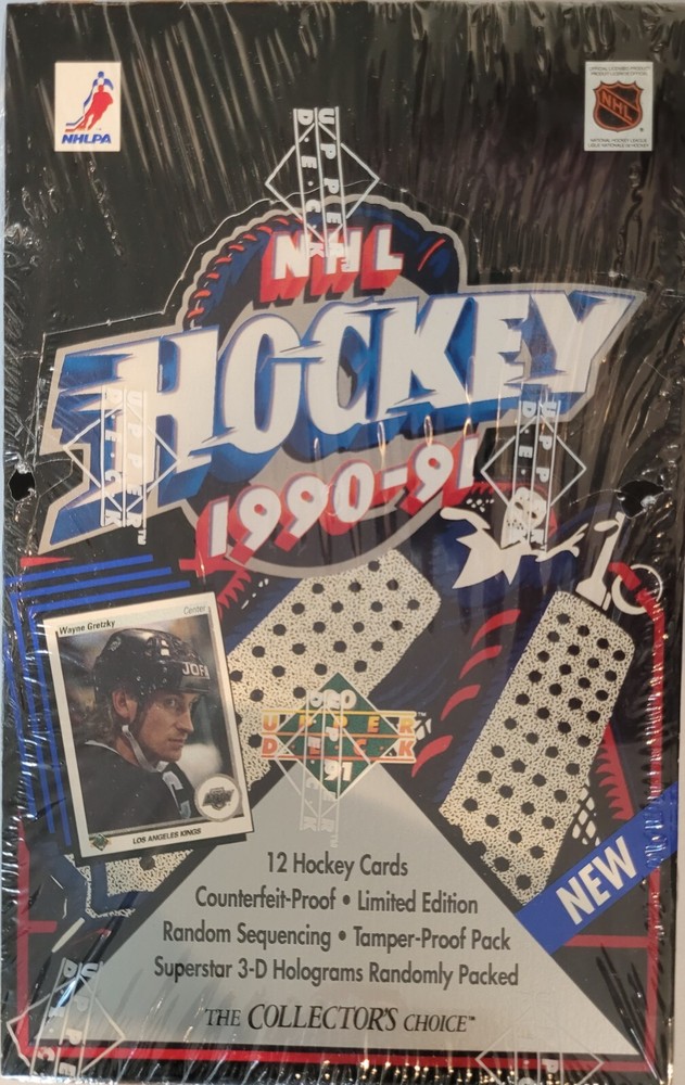 1990-91 Upper Deck Hockey FACTORY SEALED Box Gretzky, Jagr
