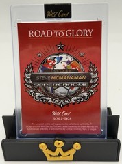 2026 Wild Card Road To Glory Soccer 8 Card 1/1 Lot McManaman Dunga Iniesta