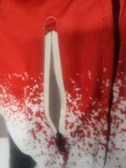 Zipway NBA Atlanta Hawks Retro Pop Full Zip Jacket Size Large Red White Black