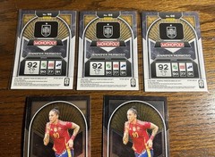 x5 Lot Jennifer Hermoso Red + Blue + Silver Prizm Monopoly World Cup Spain