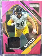 2025 Panini Prizm – Premier Jerseys T.J. Watt #PJY-TJW Pink Prizm (MEM)