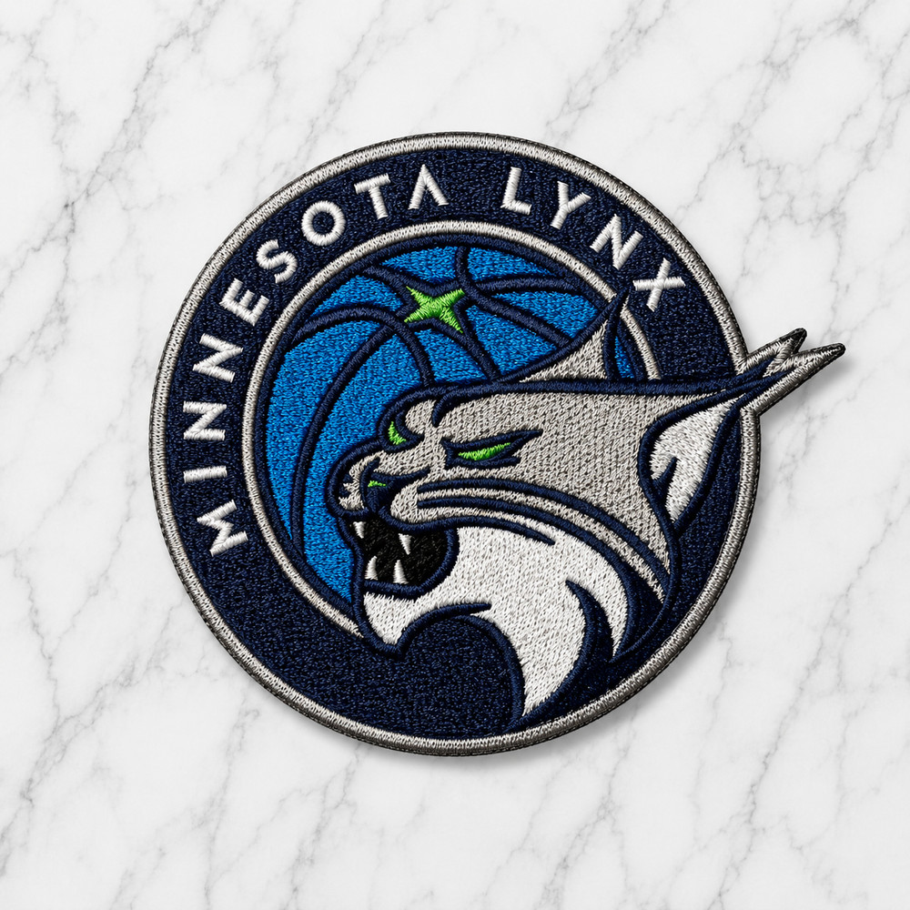 MINNESOTA LYNX WNBA EMBROIDERED IRON ON PATCH 3&Prime;X2.75&Prime; FREE SHIPPING & TRACKING