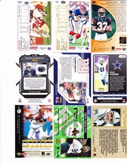 LOT OF 9 PENN STATE FOOTBALL CARDS- SAQUON BARKLEY + MICAH PARSONS + MATT MILLEN