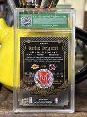 2008-09 Upper Deck MVP #KB-64 Kobe Bryant MVP Custom Altered & Painted Art Card