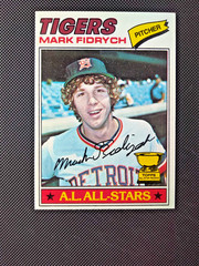 1977 Topps – Mark Fidrych #265 (RC) EXC/Sharp & Clean – Detroit Tigers Rookie