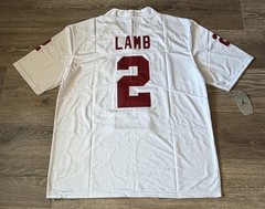 NEW CeeDee Lamb Oklahoma Sooners #2 Football Jersey! SHIPS SAME DAY!