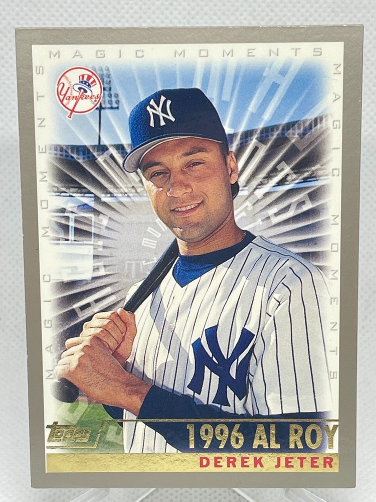 Derek Jeter 2000 Topps Magic Moments 1996 AL ROY #478 Yankees HOF XGGX