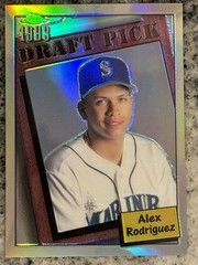 ALEX RODRIGUEZ Rookie Throwback REFRACTOR! 2005 TOPPS CHROME #ARI1 Insert