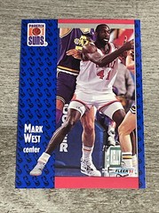 Mark West 1991-92 Fleer Suns #165 *L23*