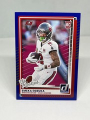 Emeka Egbuka 2025 Donruss Rookies & Highlights Blue /25 Buccaneers #DRH-56