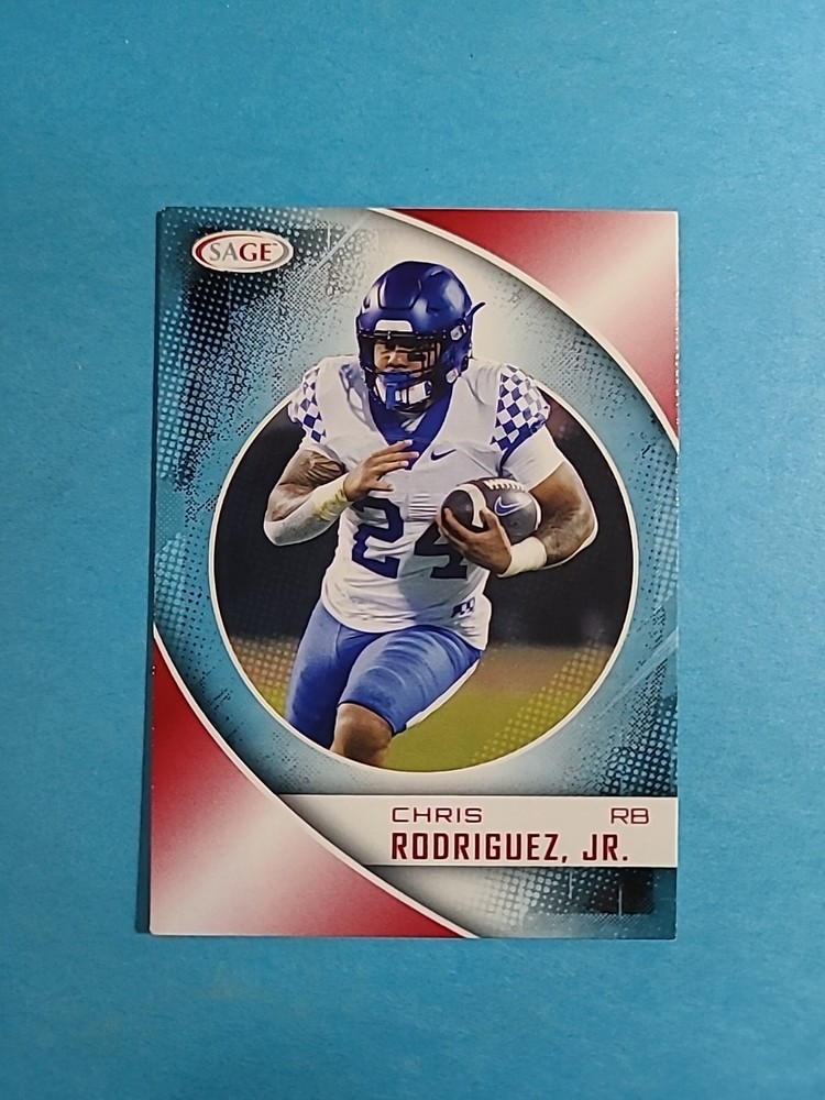 Chris Rodriguez Jr 2023 Sage Football Card # 29 J1652