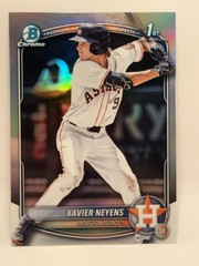 2025 Bowman Draft #BDC-2 Xavier Neyens 1st Prospect Chrome Silver Refractor
