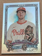 Aaron Nola 2025 Topps Allen And Ginter Silver Foil #231 Philadelphia Phillies
