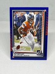 Pat Bryant 2025 Donruss Rookies & Highlights Blue /25 Broncos #DRH-17