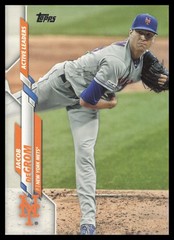 2020 Topps Update #U-92 Jacob deGrom New York Mets Baseball Card