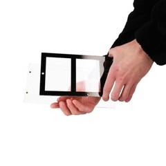 1 BCW Black Border Magnetic 35pt. Standard Sized 3-Card Holder