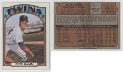 1972 Topps Pete Hamm #501 o4r