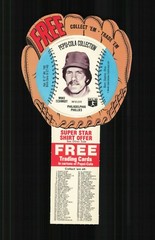 1977 Pepsi Cola Collection Baseball Stars Gloves/Discs / SEE DROP DOWN MENU
