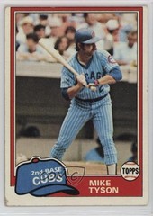 1981 Topps Mike Tyson #294 1g62
