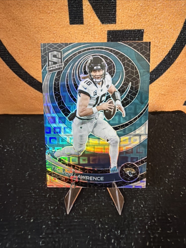 2023 Panini Spectra – Trevor Lawrence #41 Black Pandora Prizm /30