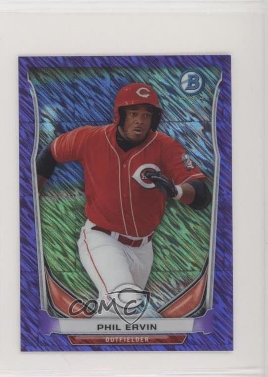 2014 Bowman Purple 26/99 Phil Ervin #BM-CR3 z6b
