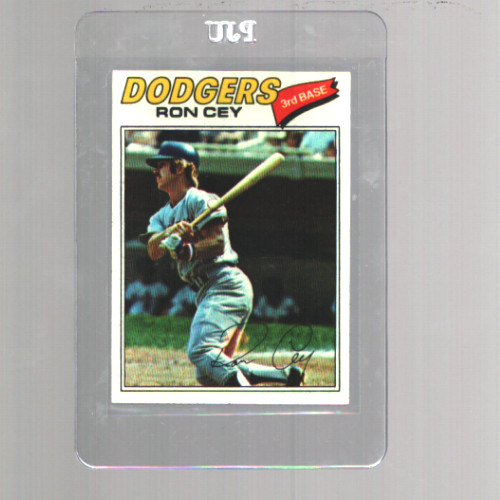 1977 TOPPS BASEBALL SET BREAK 50 RON CEY DODGERS NM/MT