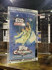 Acrylic Display Case Magnetic FITS 2026 Topps Chrome Star Wars GALAXY Hobby Box