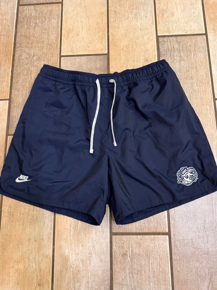 Nike Woven Flow Shorts North Carolina UNC Men’s Size XL Blue