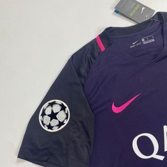 16/17 Barcelona Away Retro Jersey Messi #10 Short Sleeve Vintage Retro Iconic
