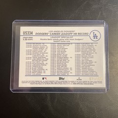 2024 Topps Update – Mookie Betts Checklist – Red Foil – 071/199 – L.A. Dodgers