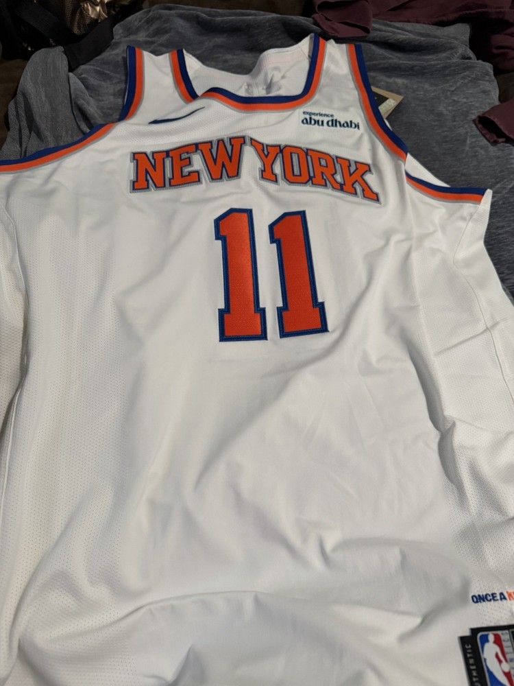 Jalen Brunson Knicks Authentic Jersey Sz 52 XL