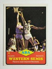 1973-74 Topps #202 ABA Western Semis MID GRADE