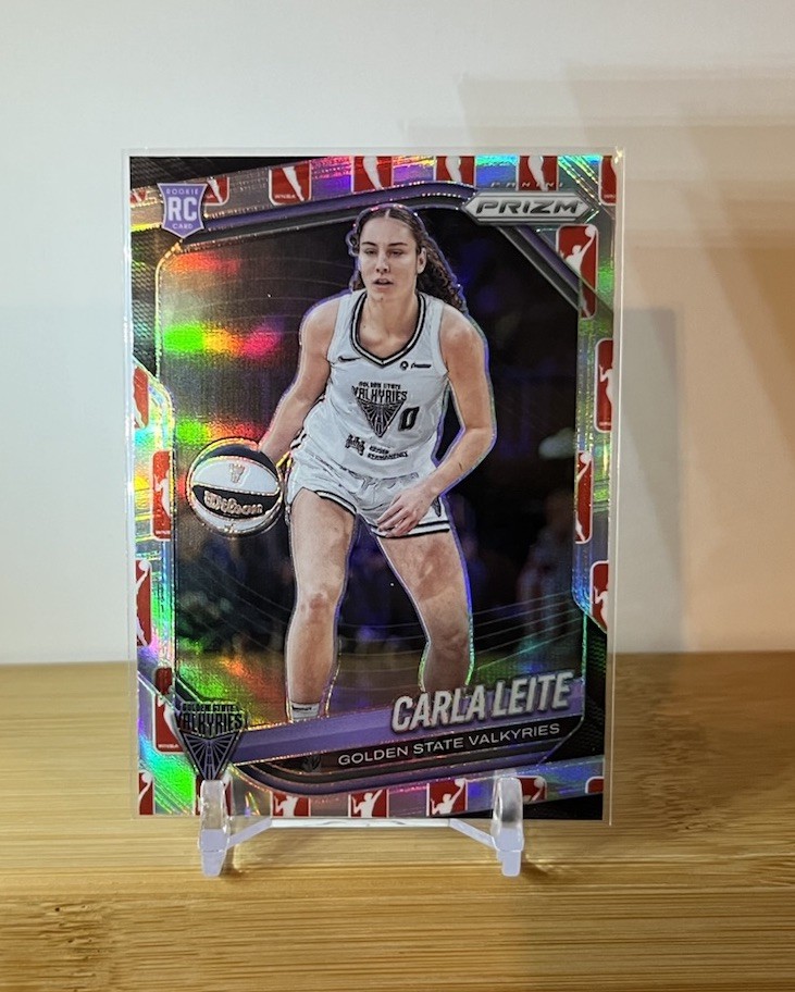 2025 Panini Prizm WNBA Logo Prizm – Carla Leite RC Golden State Valkyrie
