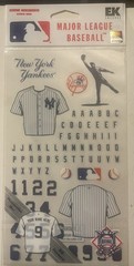 Licensed MLB NEW YORK YANKEES Personalizable Baseball Stickers FREE shipping NEW