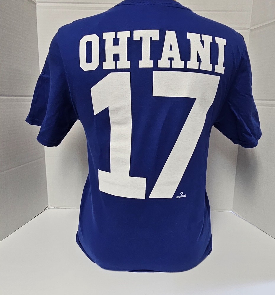 Shohei Ohtani LA Dodgers Fanatics Branded Player Icon Name Number TEE ADULT 2XL