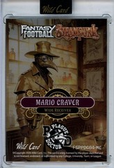 2026 Wild Card Mario Craver Steampunk Plague Doctor True 1/1 RC One of One