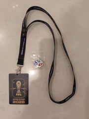 FIFA World Cup 2026 Lanyard, FIFA Fan ID Card And Trionda Pin