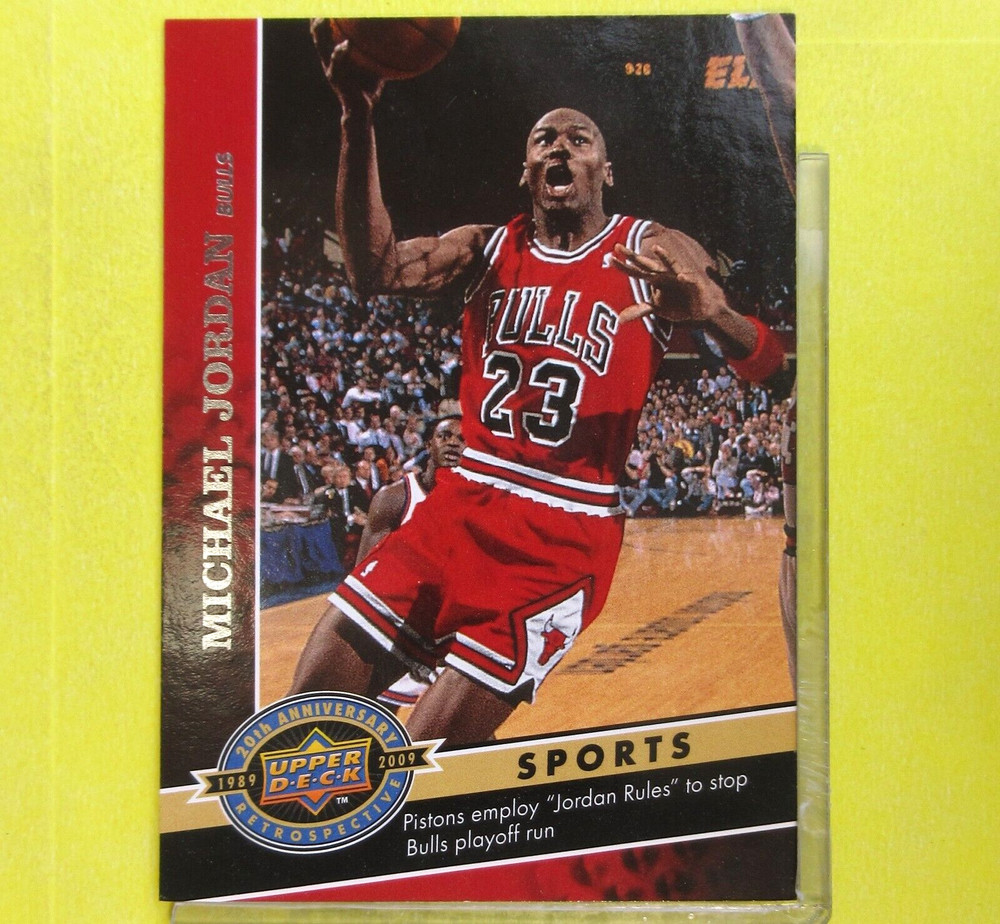 MICHAEL JORDAN 2009-10 20th. Anniversary Retro JORDAN RULES #40