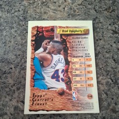 1993-94 Topps Finest – Brad Daugherty #100 Refractor NM Basketball Card