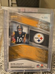 Panini Spectra NFL 2-Card Lot Roman Wilson Rookie Auto Patch /75 + Conner