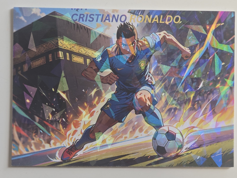 2026 CRISTIANO RONALDO ANIME CRACKED ICE