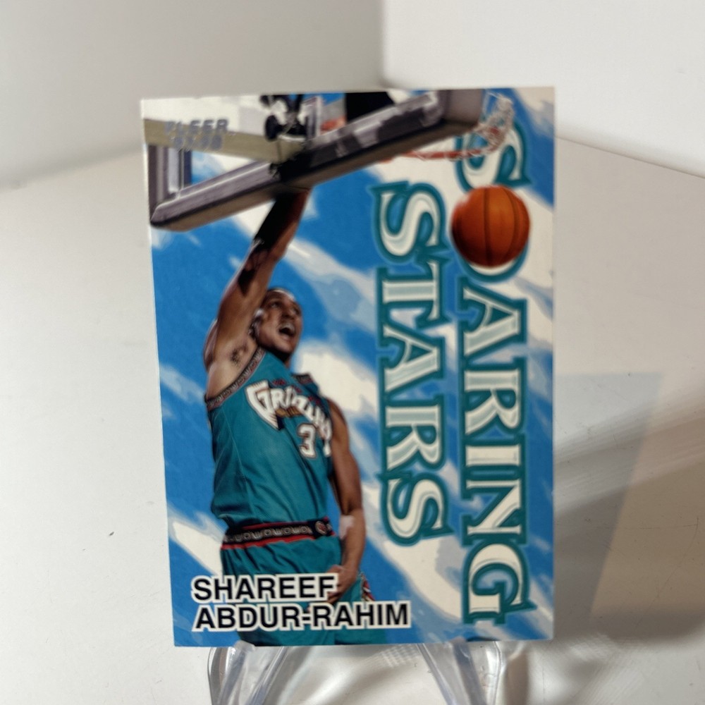 1997-98 Fleer Soaring Stars High Flying Shareef Abdur-Rahim #1HFSS