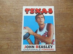 1971 TOPPS BASKETBALL JOHN BEASLEY #211 TEXAS CHAPARRALS ABA HIGH GRADE BEAUTY