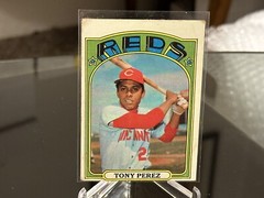 1972 Topps Baseball #80 Tony Perez Cincinnati Reds HOF (READ!)