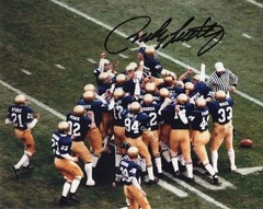 Rudy Ruettiger Signed Autograph Photo Notre Dame Fighting Irish Football HD199